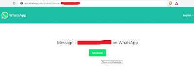 Send WhatsApp without Saving contact