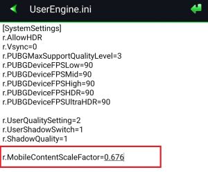 How to Change Resolution in PUBG Mobile with Config
