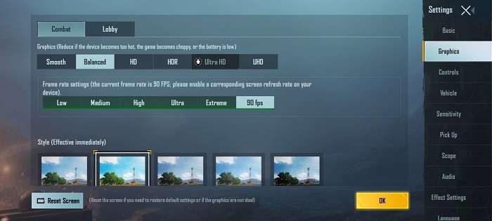 (UPDATE) Config Unlock All Graphic PUBG Mobile v1.3.0 (Extreme, HDR, UHD, 90 FPS)